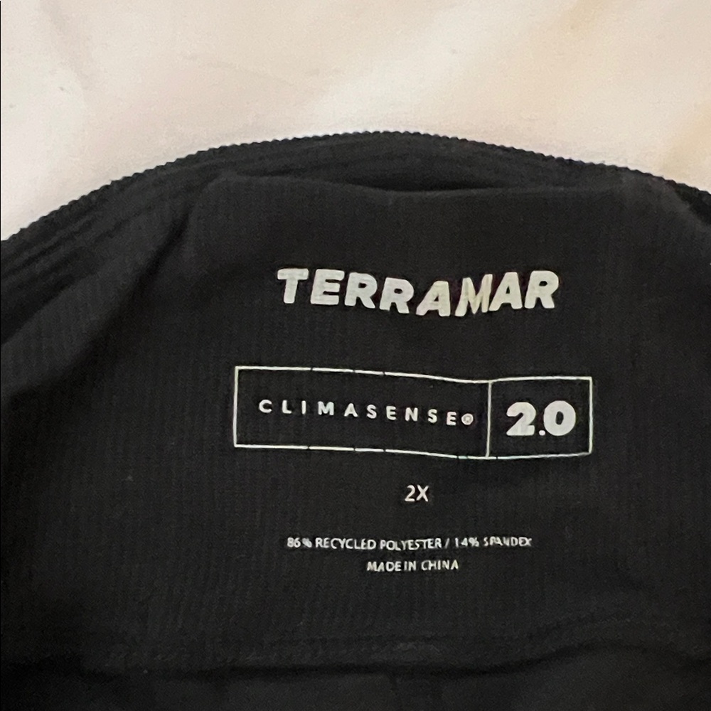 Terramar Women's Black Climasense 2.0 Cloud Nine Baselayer Leggings Size 2X - Picture 8 of 8